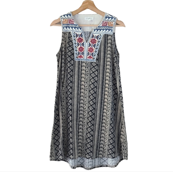THML Embroidered Sleeveless Dress - Picture 1 of 6